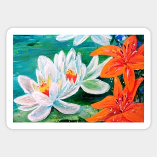 Lillies Sticker